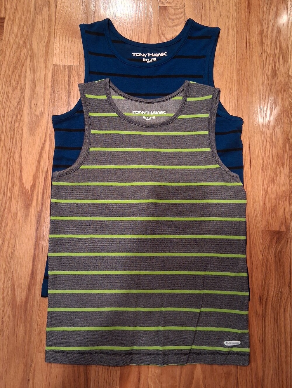 Two Tony Hawk Next Level Series Boys Size Medium Tank Tops